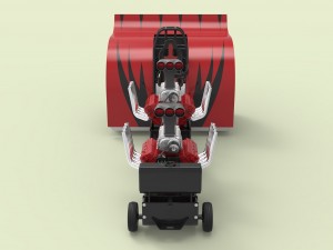 Twin-engined pulling tractor 3D Model