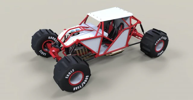 Formula off road 3D Model .c4d .max .obj .3ds .fbx .stl .blend