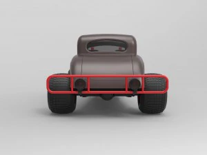 Hot rod 3D Model