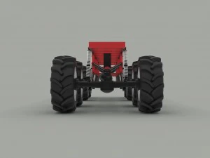 Chassis 8x8 3D Model