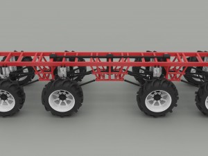 Chassis 8x8 3D मॉडल