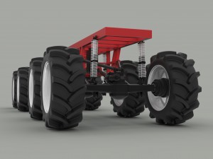 Chassis 8x8 3D मॉडल