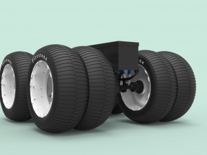 Chassis for monster truck 3D मॉडल