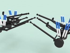 Chassis for monster truck 3D मॉडल