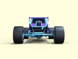 Road buggy 3D Model
