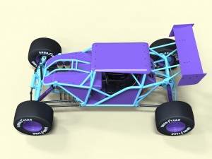 Road buggy 3D Model