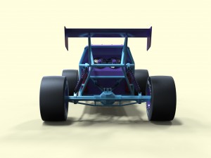 Road buggy 3D Model