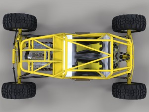 Rock crawling buggy 3D मॉडल