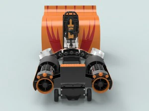 Jet pulling tractor 3D Model