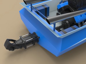 Jet sprint boat Modèle 3D