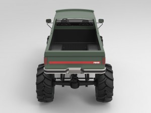 Mud truck Modelo 3D