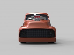 Pickup dragster 3D Model