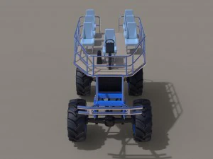 Buggy de plataforma Modelo 3D