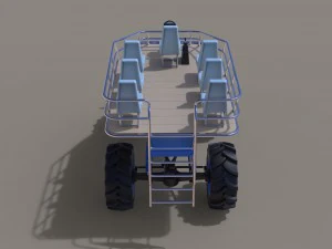 Buggy de plataforma Modelo 3D
