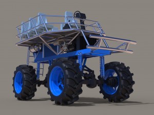 Platform buggy 3D Model