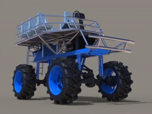 Buggy de plataforma Modelo 3D