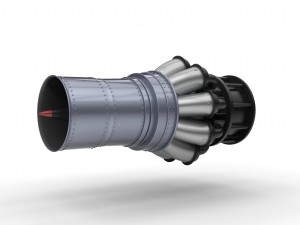 Jet engine 3D Model