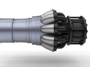 Jet engine 3D Model