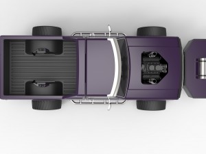 Pulling truck 3D Model