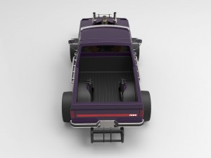 Pulling truck 3D Model