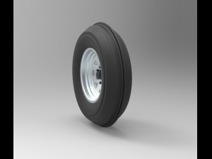 Front wheel for dune buggy Modello 3D
