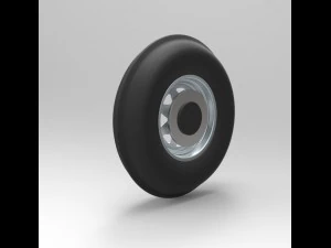 Front wheel for dune buggy 3D Model