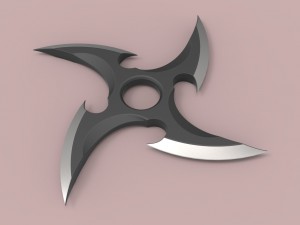 Shuriken Model 3D