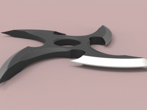 Shuriken 3D 모델