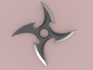 Shuriken 3D 모델