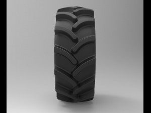 Wheel from mud truck Modello 3D