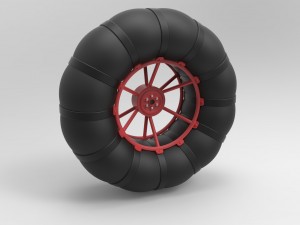 Low-pressure wheel 3D Model