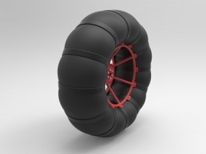 Low-pressure wheel Model 3D