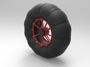 Low-pressure wheel Model 3D