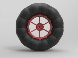 Low-pressure wheel Model 3D