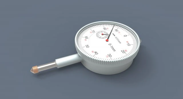 Dial indicator 3D Model .c4d .max .obj .3ds .fbx .stl .blend 