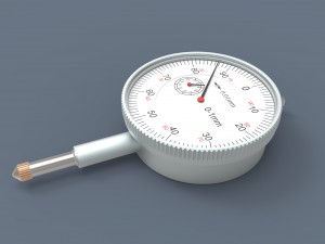 Dial indicator 3Dモデル