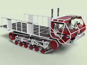 Track buggy 3D 모델