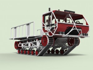 Track buggy 3D Model