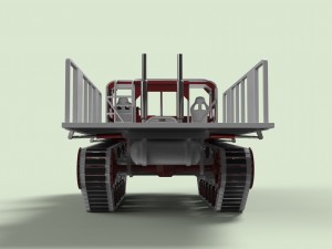 Track buggy 3D Model