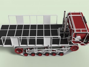Track buggy 3D Model