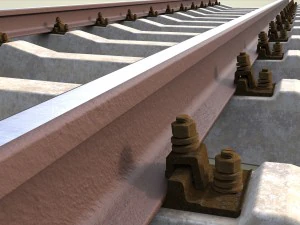 Railway 3D Model