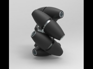 Mecanum wheel Modello 3D