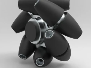 Mecanum wheel 3D Model