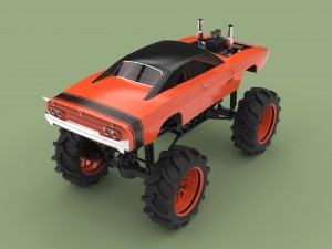 Mud truck 2 Modello 3D