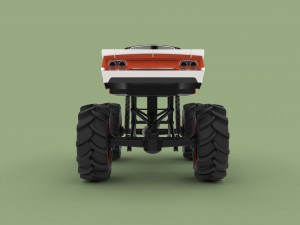 Mud truck 2 Modello 3D