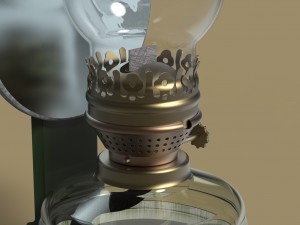 Kerosene lamp 3D 模型