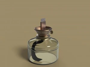 Kerosene lamp 3D Model