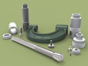 External micrometer 3D Model