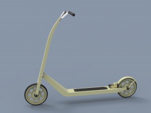 Kick scooter for children Model 3D