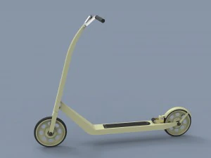 Kick scooter for children 3D Model